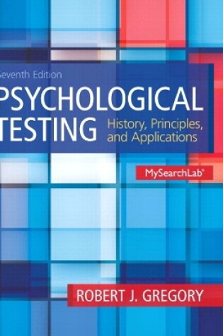 Cover of MyLab Search with Pearson eText -- Standalone Access Card -- for Psychological Testing