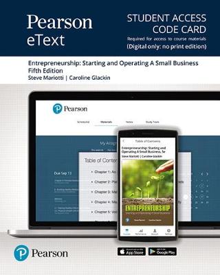 Book cover for Entrepreneurship