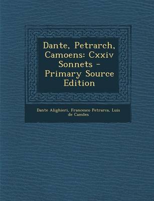 Book cover for Dante, Petrarch, Camoens