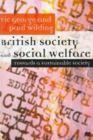 Cover of British Society and Social Welfare