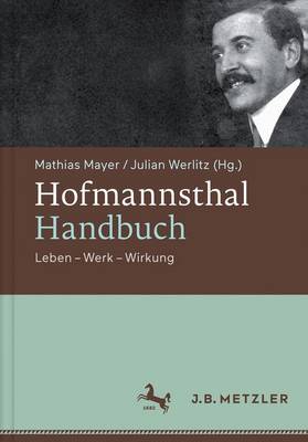 Cover of Hofmannsthal-Handbuch