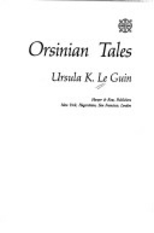 Cover of Orsinian Tales