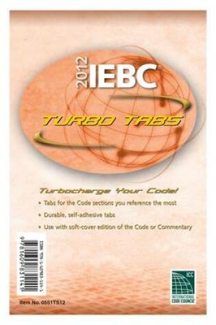 Cover of 2012 International Existing Building Code Turbo Tabs for Paper Bound Edition