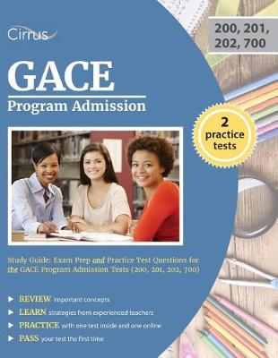 Book cover for GACE Program Admission Study Guide