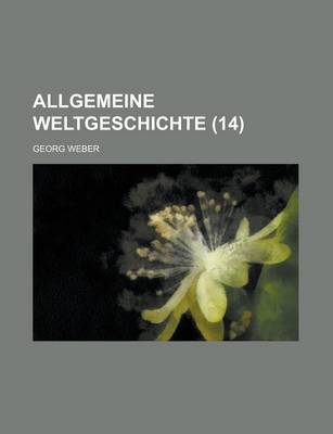 Book cover for Allgemeine Weltgeschichte (14)