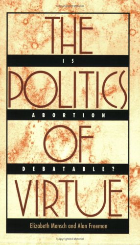 Book cover for The Politics of Virtue