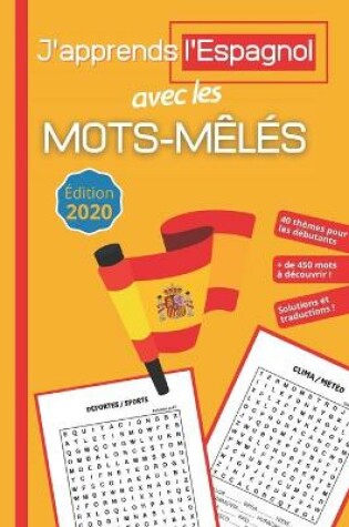 Cover of J'apprends l'Espagnol avec les Mots-Meles