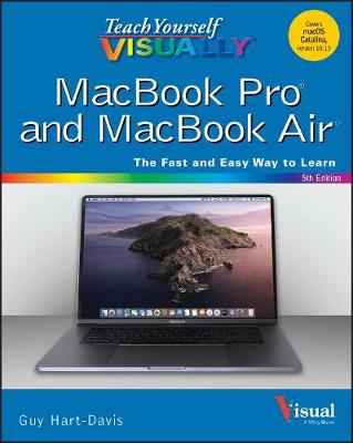 Book cover for Teach Yourself VISUALLY MacBook Pro and MacBook Air, Fifth Edition