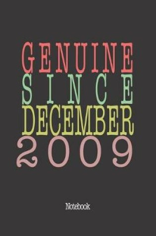 Cover of Genuine Since December 2009