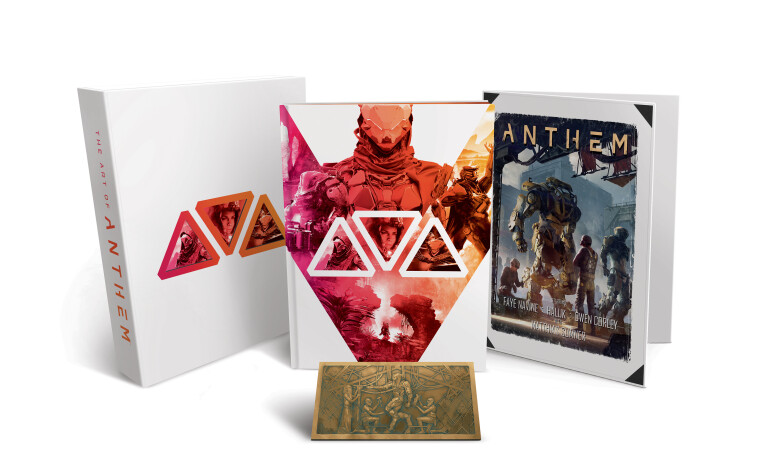 Book cover for The Art of Anthem Limited Edition