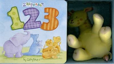 Cover of Zoophabet 123 Board Book and Cuddly Toy