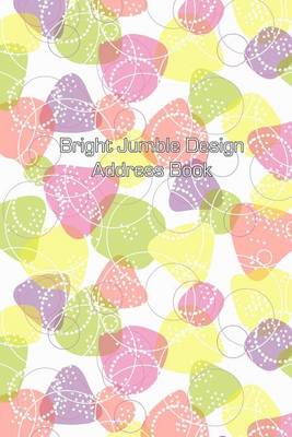 Book cover for Bright Jumble Design Address Book