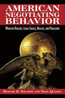 Book cover for American Negotiating Behavior