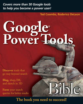Book cover for Google Power Tools Bible