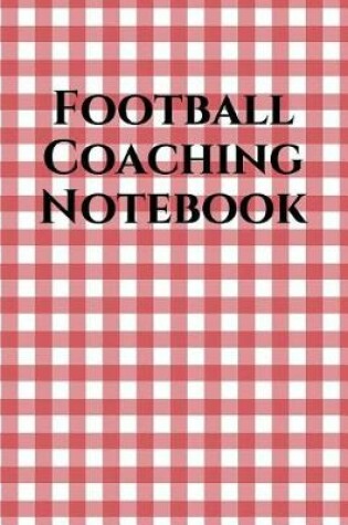 Cover of Football Coach Notebook