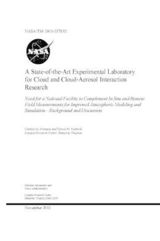 Cover of A State-of-the-Art Experimental Laboratory for Cloud and Cloud-Aerosol Interaction Research