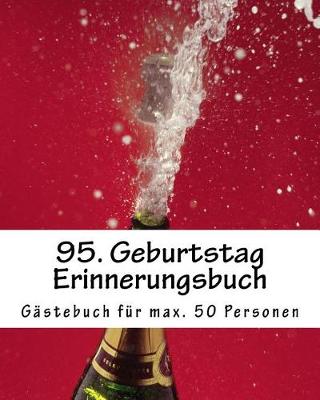 Book cover for 95. Geburtstag Erinnerungsbuch