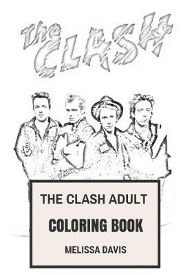 Book cover for The Clash Adult Coloring Book