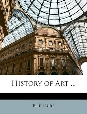 Book cover for History of Art, Medieval Art, Volume II