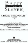 Book cover for The Angel Chronicles, Volume 1