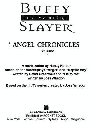 Book cover for The Angel Chronicles, Volume 1