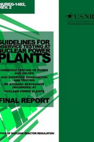 Cover of Guidelines for Inservice Testing at Nuclear Power Plants