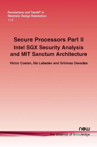 Cover of Secure Processors Part II