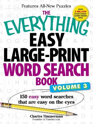 Cover of The Everything Easy Large-Print Word Search Book, Volume III