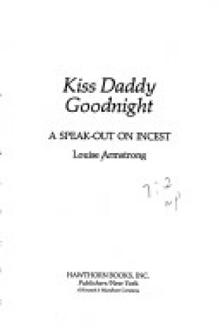 Cover of Kiss Daddy Goodnight