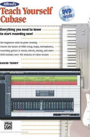 Cover of Alfred's Teach Yourself Cubase