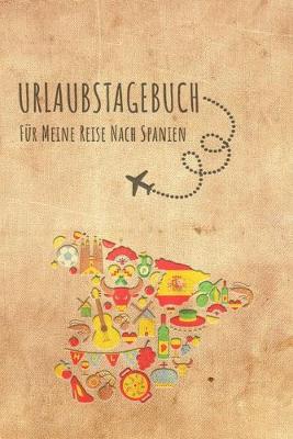 Book cover for Urlaubstagebuch Spanien