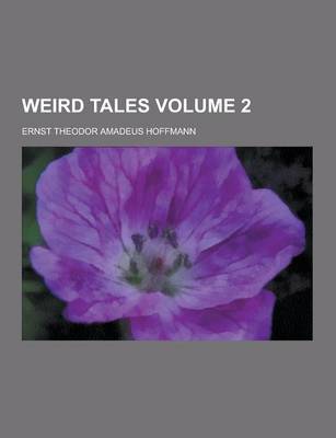 Book cover for Weird Tales Volume 2