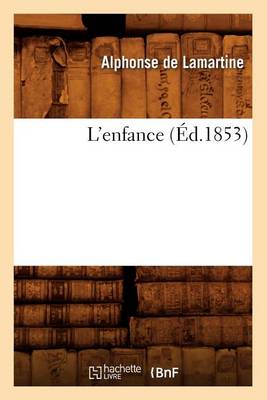 Book cover for L'Enfance (Ed.1853)