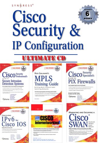 Book cover for The Ultimate Cisco and Security and IP Configuration CD