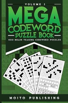 Book cover for Mega Codeword Puzzle Book