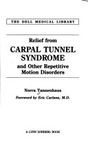 Book cover for Relief from Carpal Tunnel Syndrome