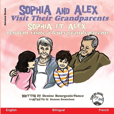 Book cover for Sophia and Alex Visit their Grandparents