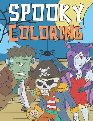 Book cover for Spooky Coloring