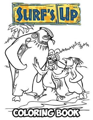 Book cover for Surfs Up Coloring Book