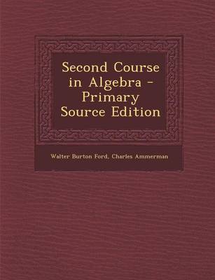 Book cover for Second Course in Algebra