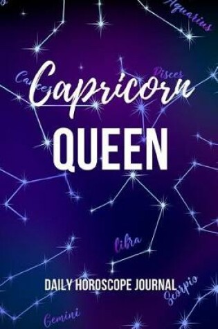 Cover of Capricorn Queen Daily Horoscope Journal