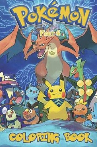 Cover of POKEMON Coloring Book Part 4