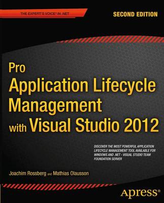 Book cover for Pro Application Lifecycle Management with Visual Studio 2012