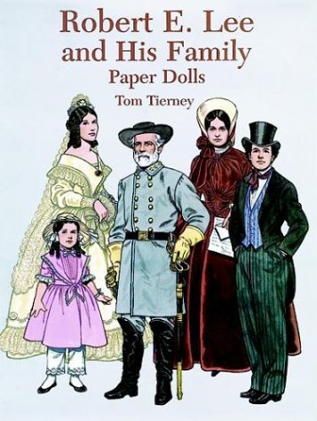 Book cover for Robert E Lee Paper Dolls