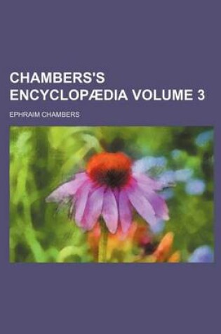 Cover of Chambers's Encyclopaedia Volume 3