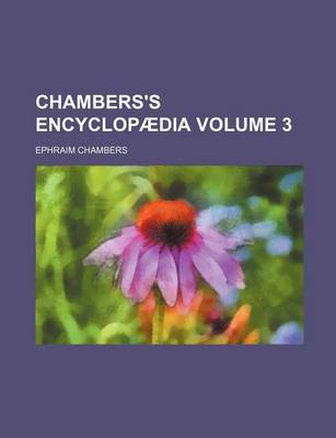 Book cover for Chambers's Encyclopaedia Volume 3