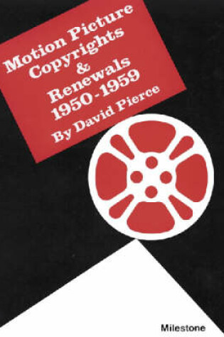 Cover of Motion Picture Copyrights & Renewals 1950-1959