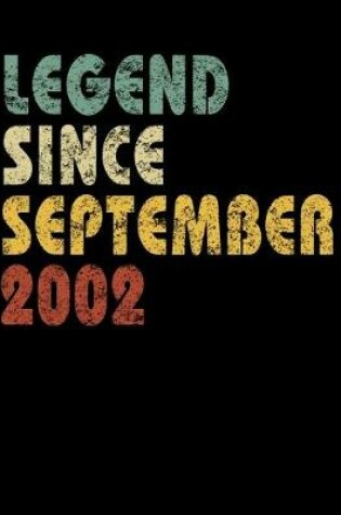 Cover of Legend Since September 2002