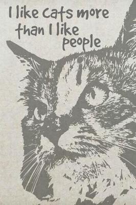 Book cover for I Like Cats More Than I Like People