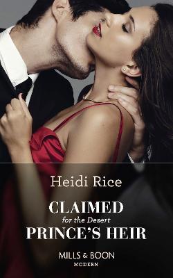 Book cover for Claimed For The Desert Prince's Heir